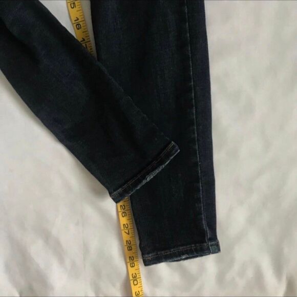 American Eagle Jeans Jegging Hi Rise Super Stretch Skinny 2 2R 26 x29 Ripped AEO - Picture 9 of 12